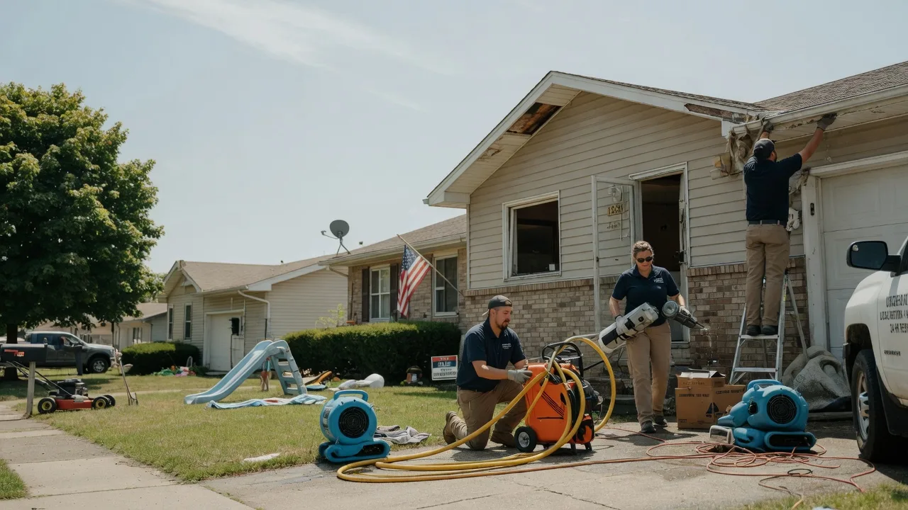 Water Damage Restoration in May, TX near me